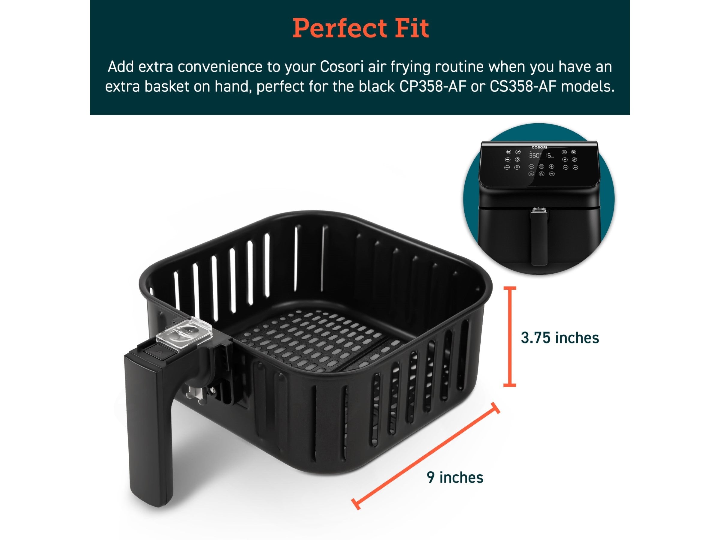 Kurv til Cosori Premium 5.5-Liter Airfryer