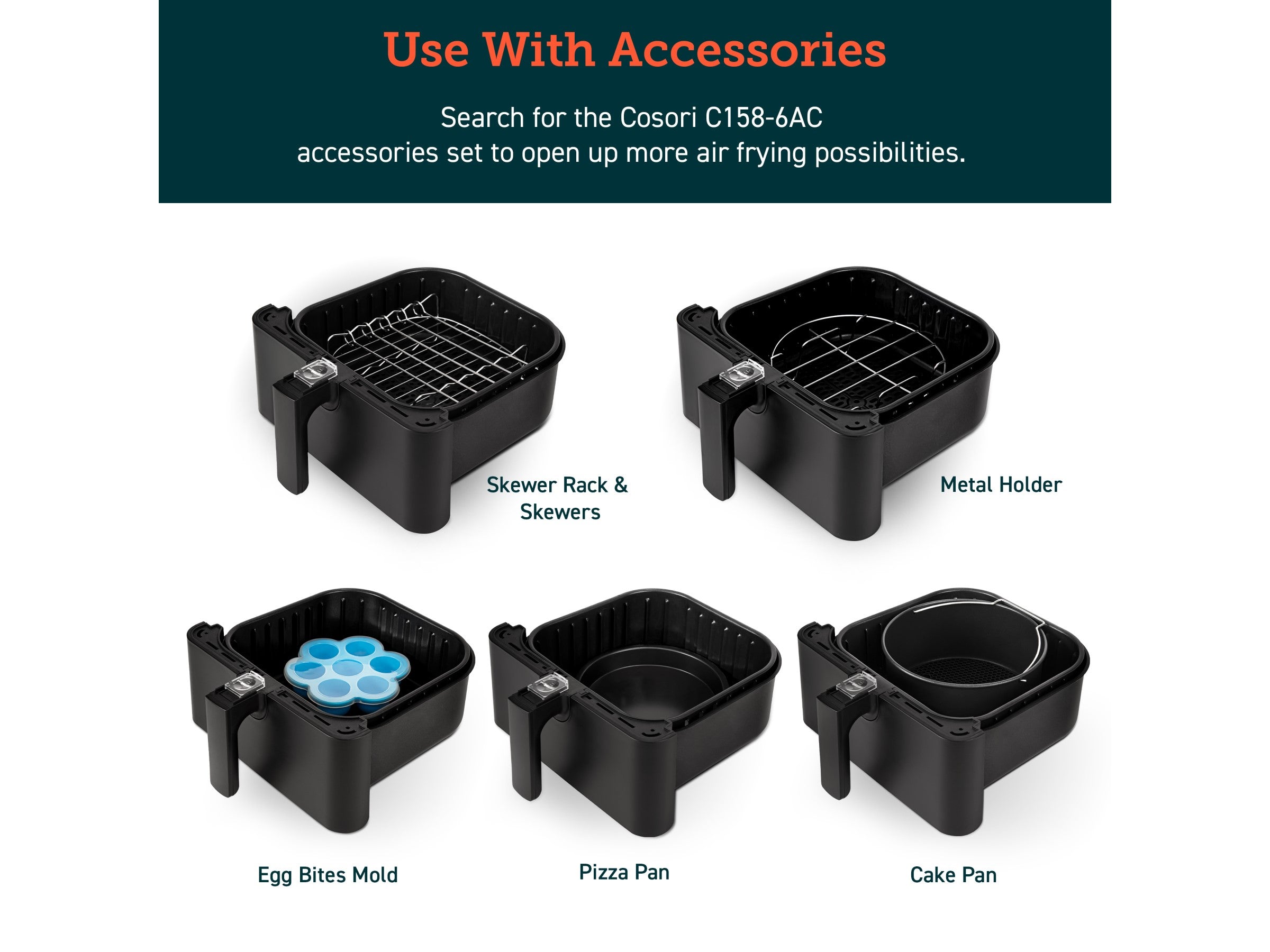 Kurv til Cosori Premium 5.5-Liter Airfryer