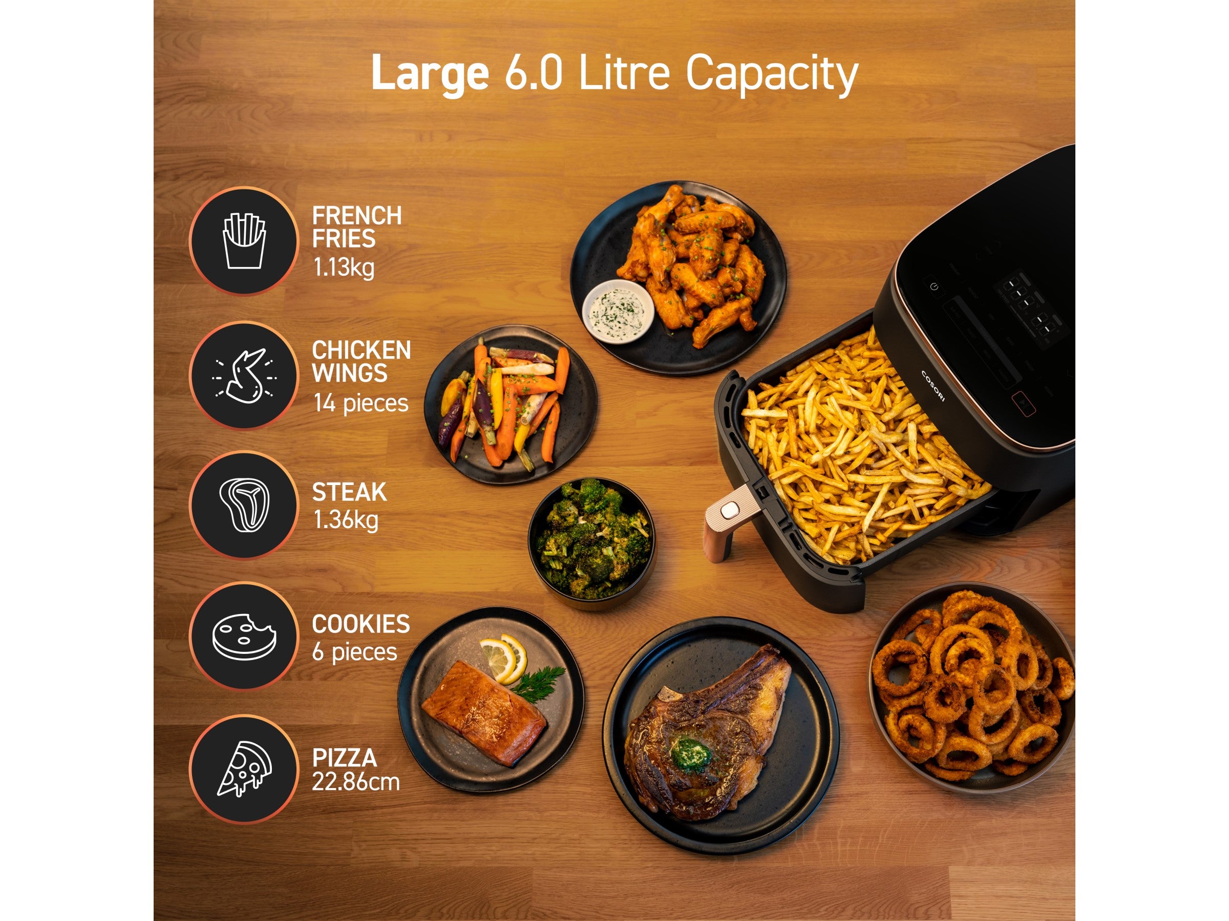 Cosori TurboBlaze 6.0-Liter Airfryer