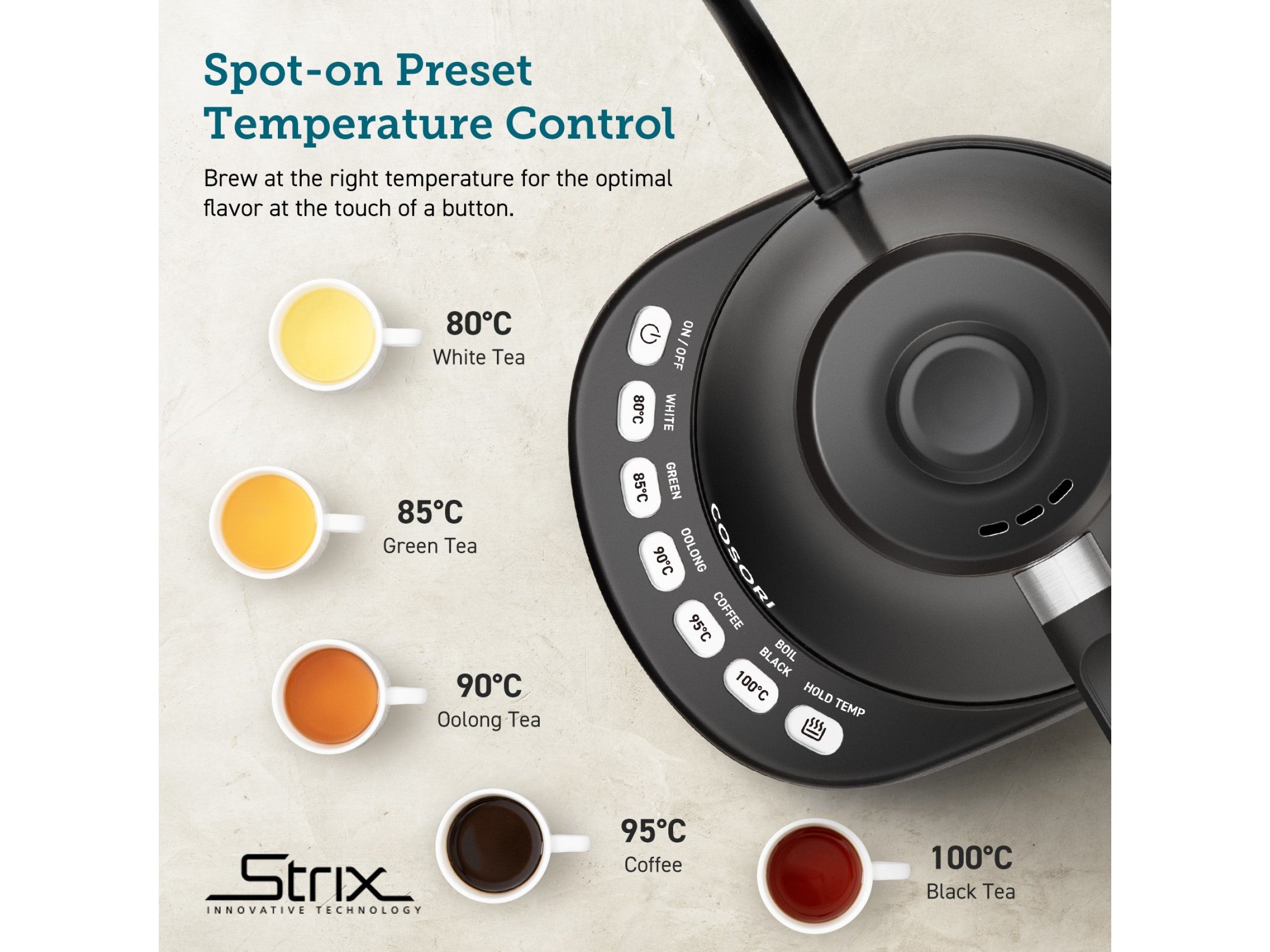 Cosori Original Electric Gooseneck Kettle