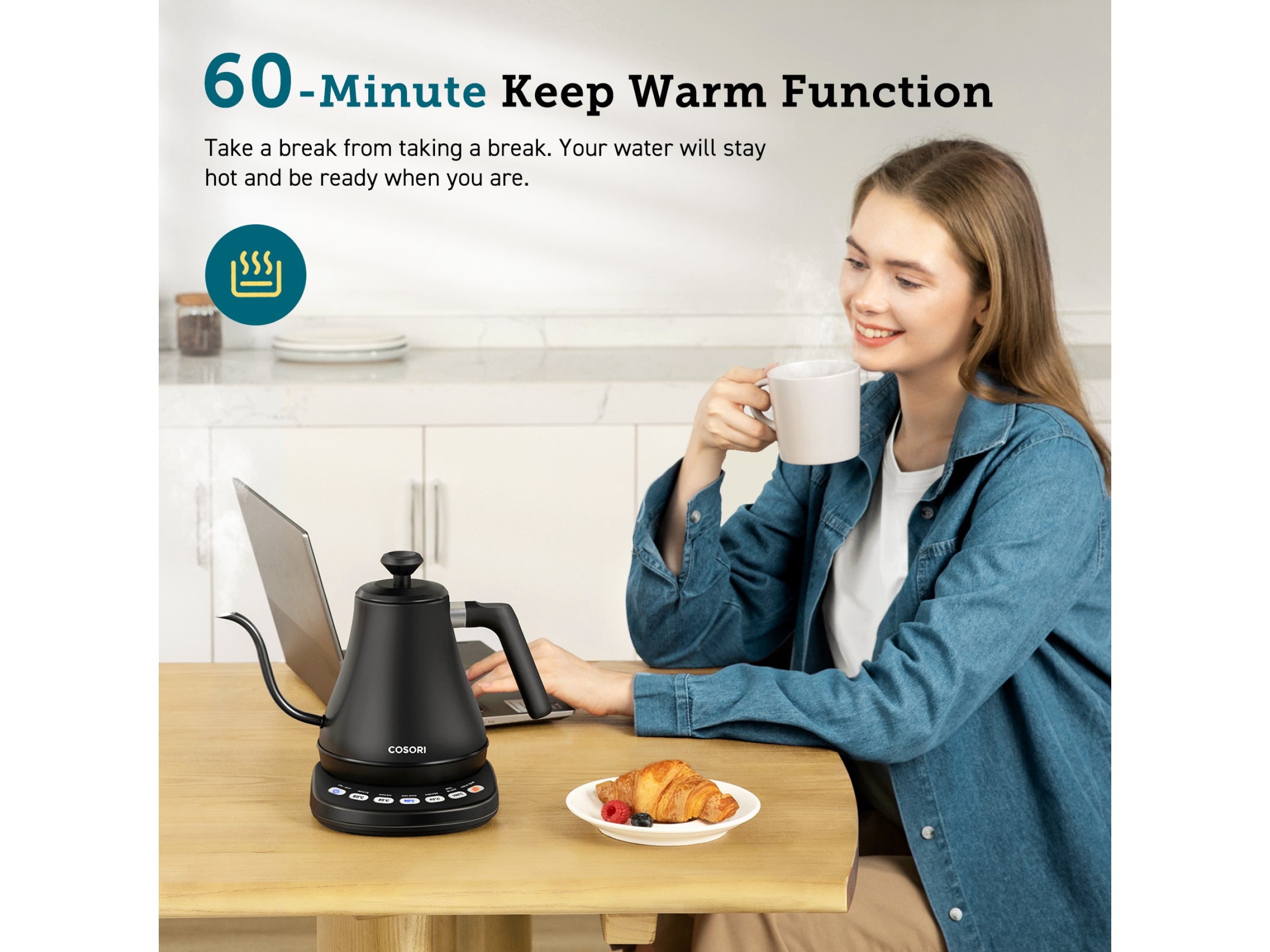 Cosori Original Electric Gooseneck Kettle