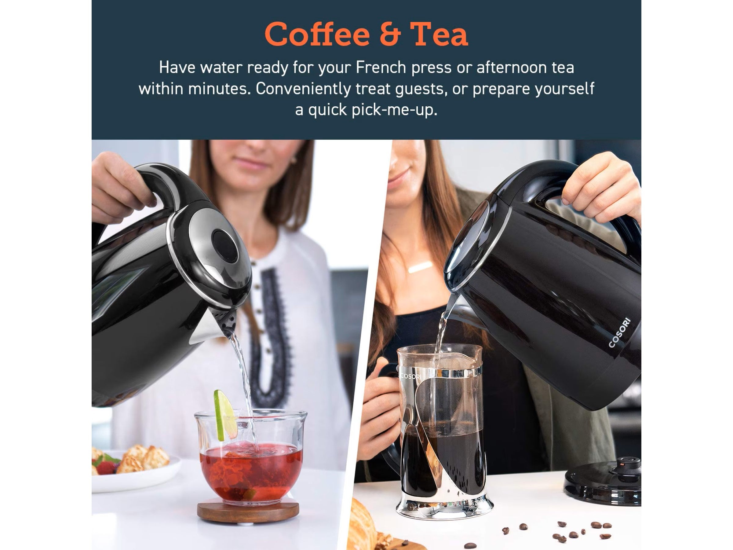 Cosori Electric Double Wall Kettle