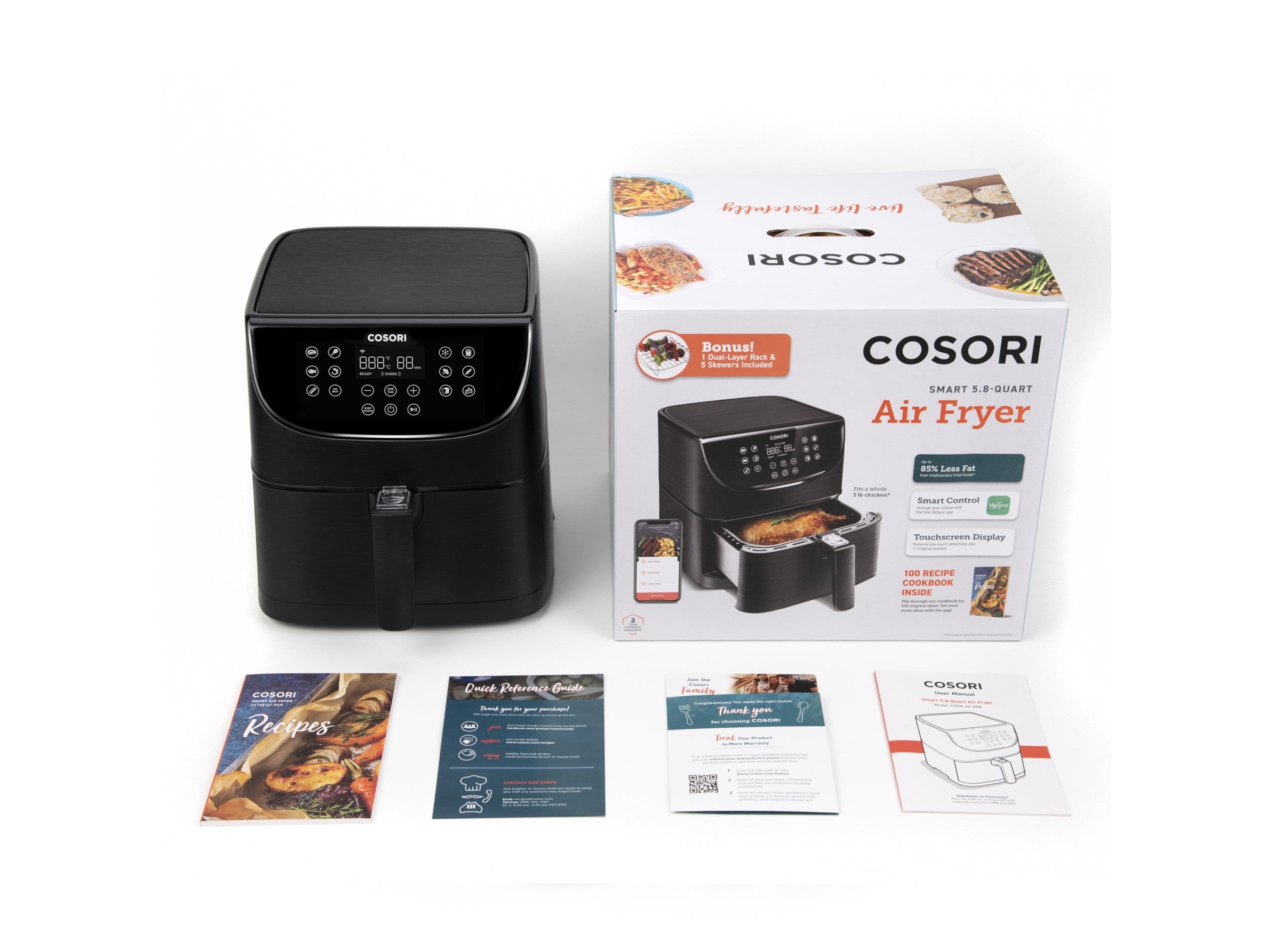 Cosori Smart 5.5-Liter Airfryer