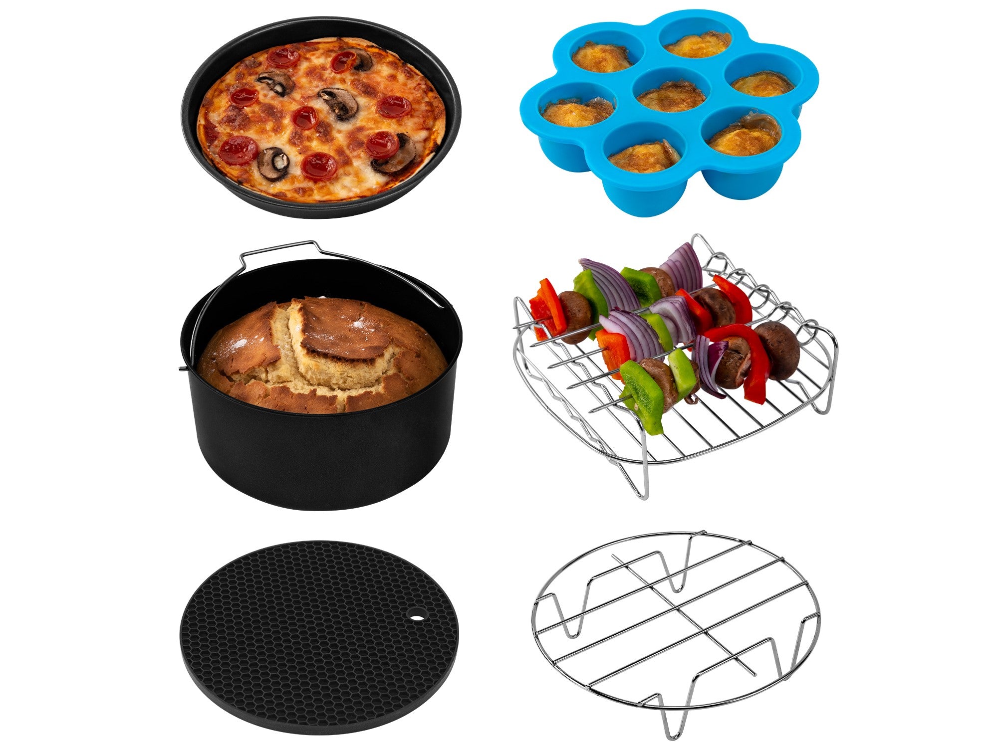 Tilbehørssett 2 til Cosori Airfryer 5.5L