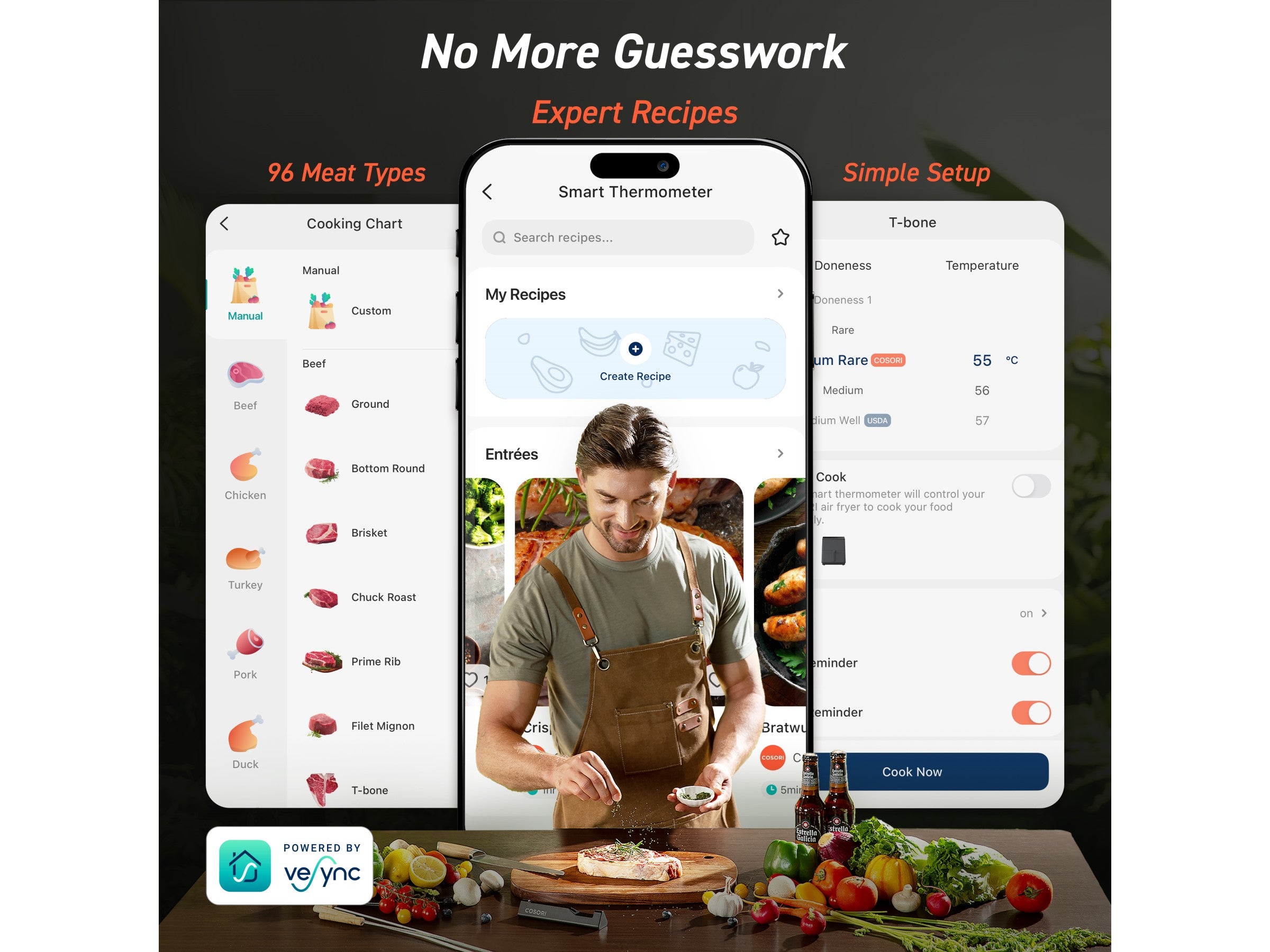 Cosori Smart Meat Termometer