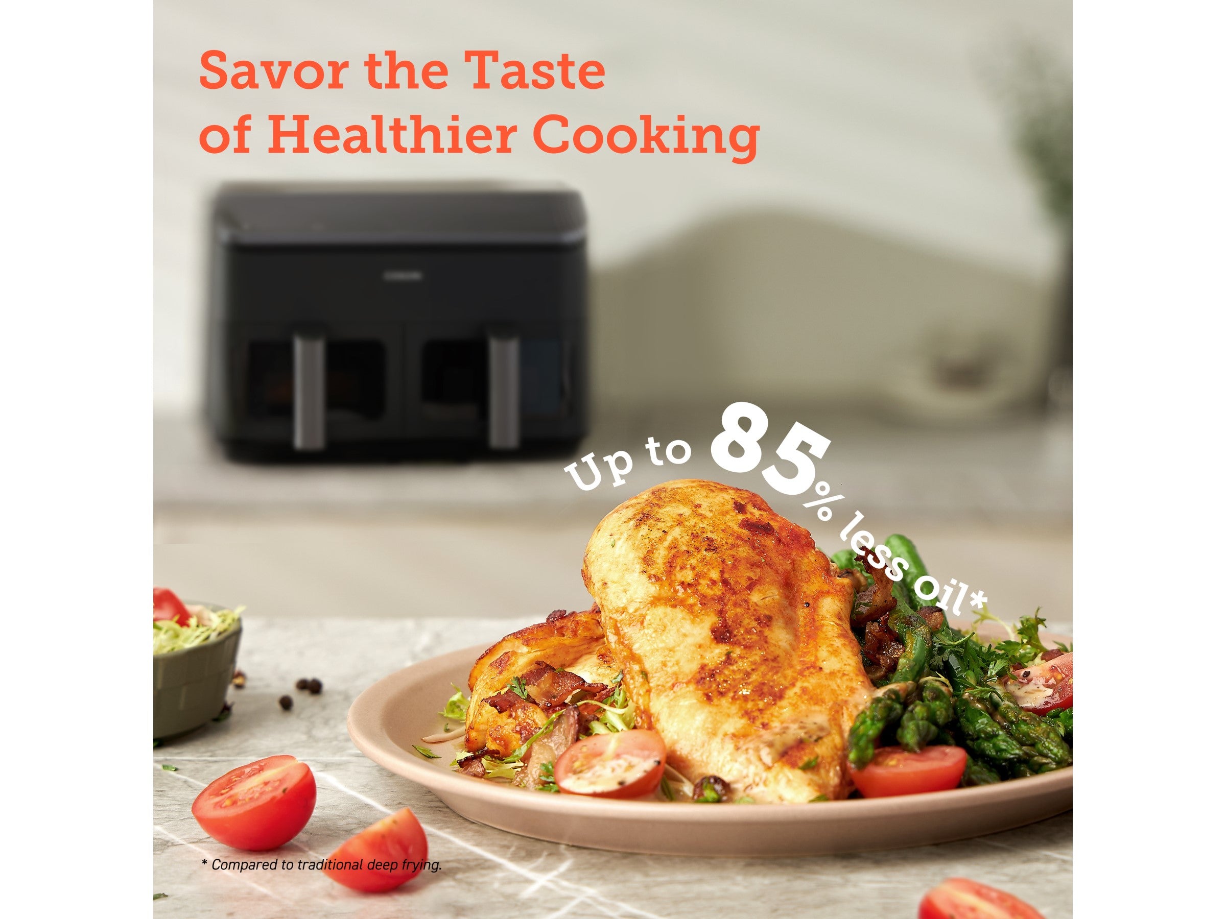 Cosori Dual Basket 8.5-Liter Airfryer