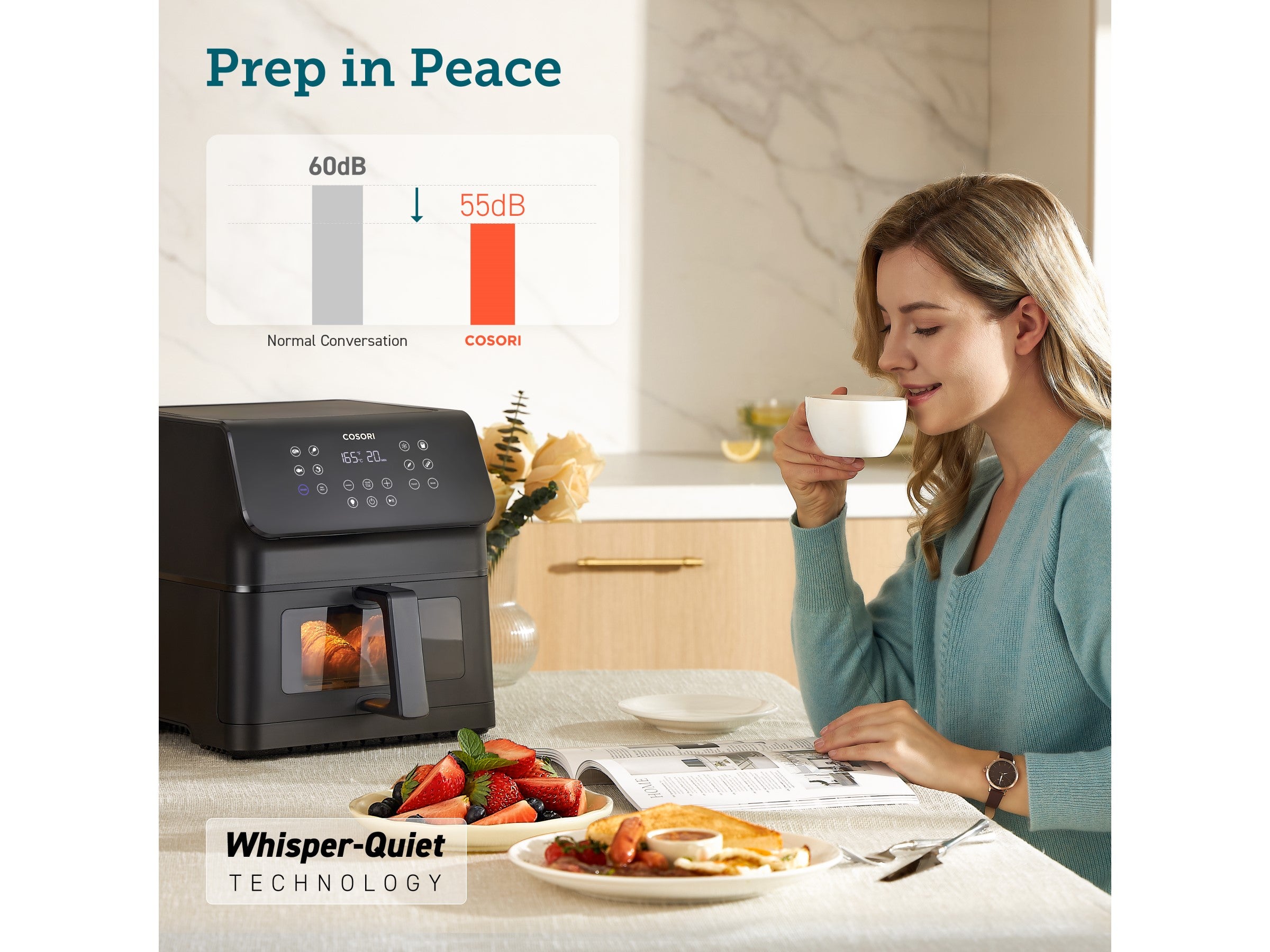 Cosori Premium Ⅱ Plus 6.2-Liter Airfryer