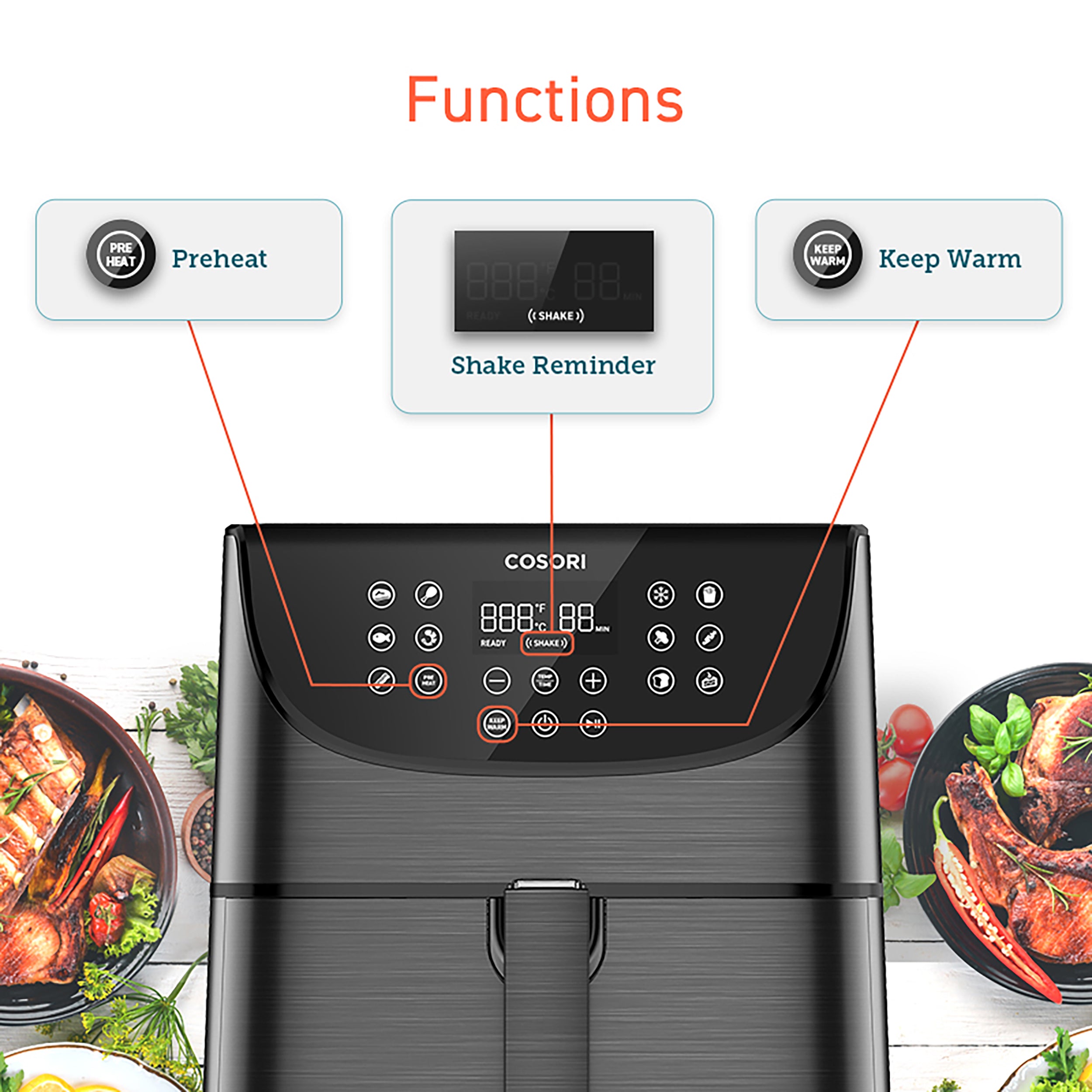 Cosori Premium 5.5-Liter Airfryer