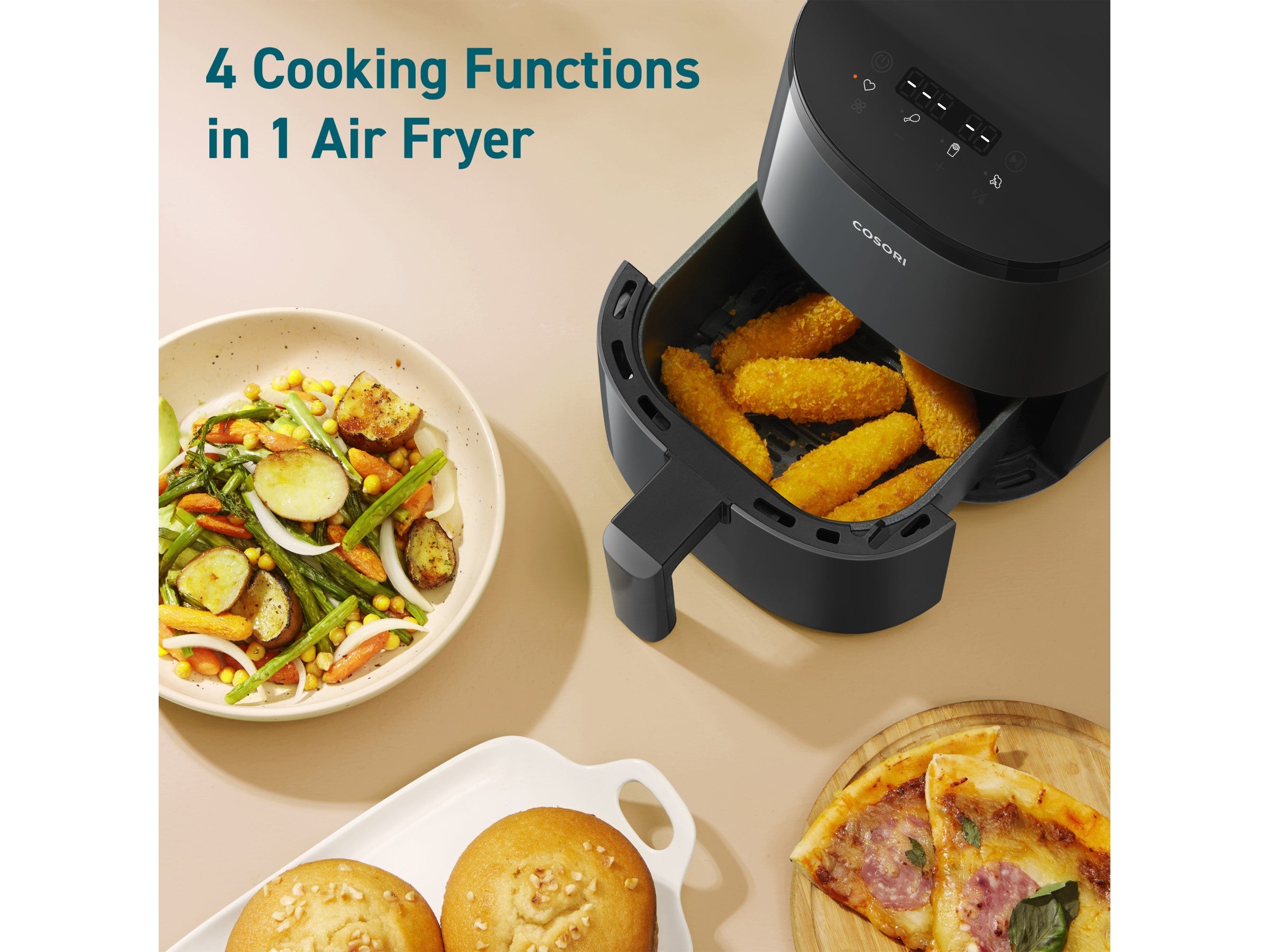 Cosori Lite 2.0-Liter Mini Airfryer