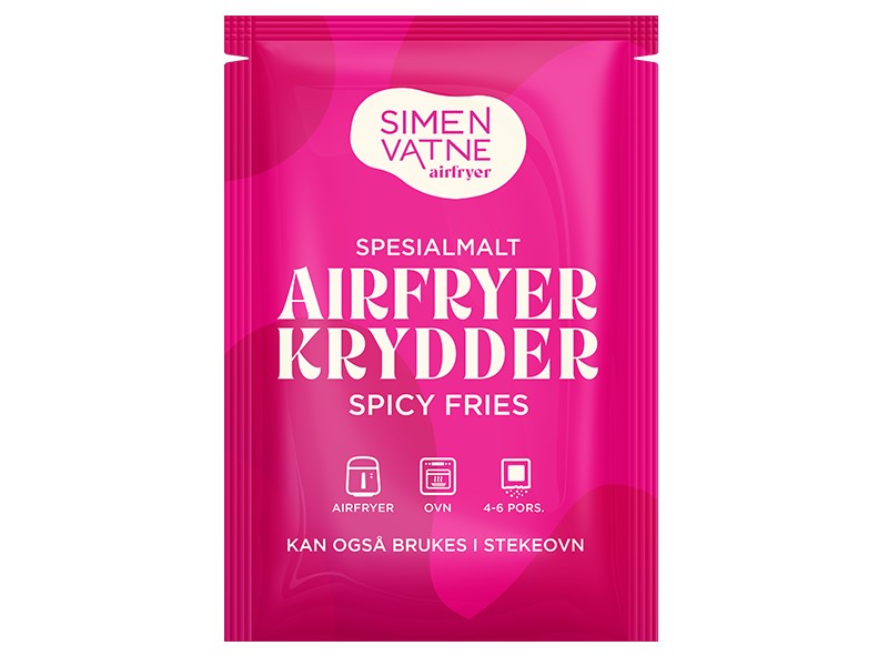 Airfryer Kryddermiks – Spicy Fries